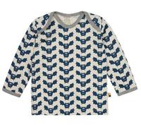 loud + proud Babys & Kinder Shirt Langarm, GOTS-zertifiziert Ultramarin(Blau) 62/68