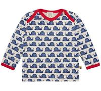 loud + proud Babys & Kinder, Shirt Langarm, GOTS-zertifiziert Ultramarine (Blau) 86/92