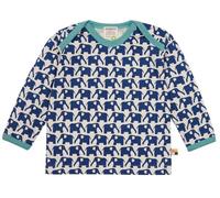 loud + proud Babys & Kinder, Shirt Langarm, GOTS-zertifiziert Ultramarine (Blau) 98/104