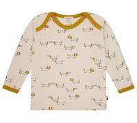 loud + proud Babys & Kinder Shirt langarm mit Druck, GOTS-zertifiziert Curry(Gelb) 122/128