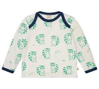 loud + proud Babys & Kinder Shirt langarm mit Druck, GOTS-zertifiziert Plant(Grün) 62/68