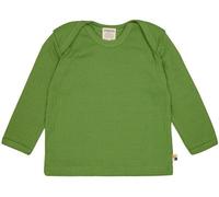 loud + proud Babys & Kinder Shirt Langarm Uni, GOTS-zertifiziert Grass(Grün) 62/68