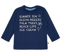 loud + proud Babys & Kinder Shirt mit Druckmotiv, GOTS-zertifiziert Ultramarine 86/92