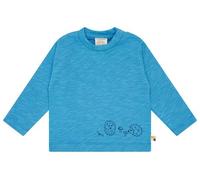 loud + proud Babys & Kinder Shirt Slub Jersey, GOTS zertifiziert Azur(Blau) 74/80