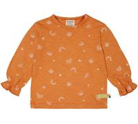 loud + proud Babys & Kinder Shirt Slub Jersey mit Druck, GOTS-zertifiziert Carrot(Orange) 62/68