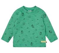 loud + proud Babys & Kinder Shirt Slub Jersey mit Druck, GOTS-zertifiziert Plant(Grün) 98/104