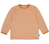 loud + proud Babys & Kinder Shirt Streifen, GOTS-zertifiziert Carrot(Orange) 50/56