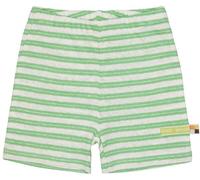 loud + proud Babys & Kinder Short Ringel mit Leinen, GOTS-zertifiziert Opal(Grün) 74/80