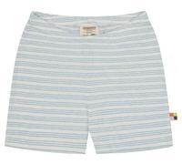 loud + proud Babys & Kinder Short Streifen mit Leinen, GOTS-zertifiziert Air(Blau) 122/128