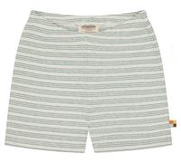 loud + proud Babys & Kinder Short Streifen mit Leinen, GOTS-zertifiziert Bamboo(Grün) 122/128