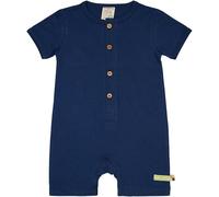 loud + proud Babys & Kinder Spieler aus Musseline Jersey, GOTS-zertifiziert Ultramarine(Blau) 62/68