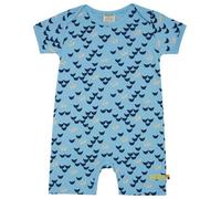 loud + proud Babys & Kinder Spieler Druck, GOTS-zertifiziert Air(Blau) 62/68