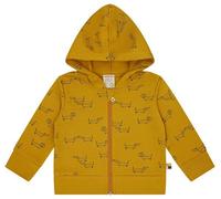 loud + proud Babys & Kinder Sweatjacke mit Kapuze, GOTS-zertifiziert Curry(Gelb) 86/92