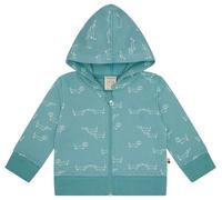 loud + proud Babys & Kinder Sweatjacke mit Kapuze, GOTS-zertifiziert Oregano(Grün) 86/92