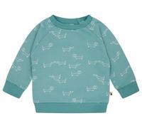 loud + proud Babys & Kinder Sweatshirt mit Alloverdruck, GOTS-zertifiziert Oregano(Grün) 62/68