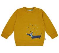 loud + proud Babys & Kinder Sweatshirt mit Druckmotiv, GOTS-zertifiziert Curry(Gelb) 110/116