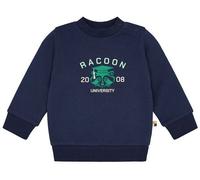 loud + proud Babys & Kinder Sweatshirt mit Druckmotiv, GOTS-zertifiziert Ultramarine(Blau) 74/80