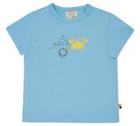 loud + proud Babys & Kinder T-Shirt Druck, GOTS-zertifiziert Air(Blau) 98/104