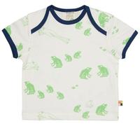 Kurzarm Shirt Frosch hellgrün 74/80