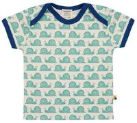 Loud + Proud Unisex Kinder T-Shirt mit Print Schnecke, GOTS Zertifiziert T-Shirt (1er Pack)