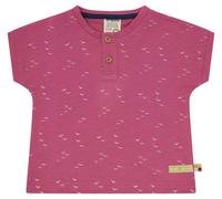 loud + proud Babys & Kinder T-Shirt Slub Jersey, GOTS-zertifiziert Rouge(Rosa) 122/128