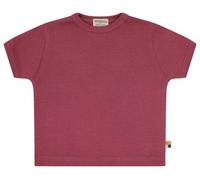 loud + proud Babys & Kinder T-Shirt uni, GOTS-zertifiziert Rouge(Rosa) 74/80