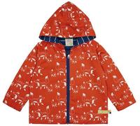 loud + proud Babys & Kinder Wasserabweisende Jacke, GOTS-zertifiziert Terracotta(Orange) 62/68