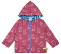 loud + proud Babys & Kinder Wasserabweisende Jacke mit Druck, GOTS-zertifiziert Rouge(Pink) 122/128