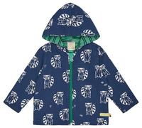 loud + proud Babys & Kinder Wasserabweisende Jacke mit Druck, GOTS-zertifiziert Ultramarine(Blau) 86/92