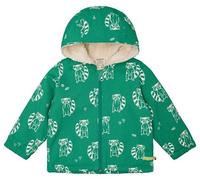 loud + proud Babys & Kinder Wasserabweisende Jacke mit Teddyfutter, GOTS-zertifiziert Plant(Grün) 122/128