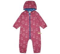 loud + proud Babys & Kinder Wasserabweisender Overall mit Druck, GOTS-zertifiziert Rouge(Pink) 50/56