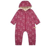 loud + proud Babys & Kinder Wasserabweisender Overall mit Teddyfutter, , GOTS-zertifiziert Rouge(Pink) 62/68