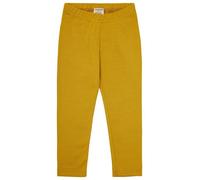 loud + proud Babys & Kinder Weiche Feinripp Legging, GOTS-zertifiziert Curry(Gelb) 122/128
