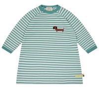 loud + proud Babys & Kinder Weiches Sweatkleid, GOTS-zertifiziert Oregano(Grün) 74/80