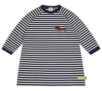 loud + proud Babys & Kinder Weiches Sweatkleid, GOTS-zertifiziert Ultramarine(Blau) 74/80