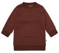 loud + proud Babys & Kinder Weiches Sweatkleid, GOTS-zertifiziert Wood(Braun) 86/92