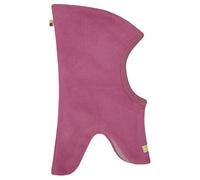 loud + proud Babys & Kinder Wende-Schlupfmütze aus Baumwoll-Fleece, GOTS-zertifiziert Grape(Rosa) 110/116