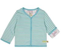 loud + proud Babys & Kinder Wendejacke, GOTS-zertifiziert Cyan(Petrol) 86/92