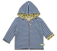 loud + proud Babys & Kinder, Wendejacke, GOTS-zertifiziert Ultramarine (Blau) 62/68