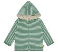 loud + proud Babys & Kinder Wendejacke mit Kapuze, GOTS-zertifiziert Bamboo(Grün) 74/80