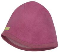 loud + proud Babys & Kinder Wendemütze aus Baumwoll-Fleece, GOTS-zertifiziert Grape(Rosa) 110/116
