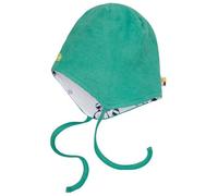 loud + proud Babys & Kinder Wendemütze aus Baumwoll-Fleece, GOTS-zertifiziert Plant(Grün) 98/104
