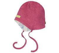 loud + proud Babys & Kinder Wendemütze aus Baumwoll-Fleece, GOTS-zertifiziert Rouge(Pink) 86/92