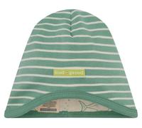 loud + proud Wende-Beanie in Grün - Größe 110/116 | Baby Muetzen