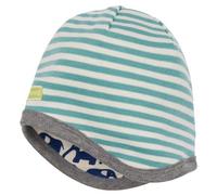 loud + proud Babys & Kinder, Wendemütze, GOTS-zertifiziert Oregano (Grün) 98/104