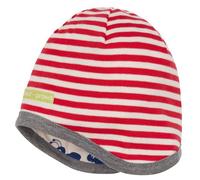 loud + proud Babys & Kinder, Wendemütze, GOTS-zertifiziert Tomato (Rot) 98/104