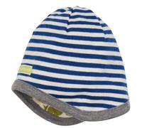 loud + proud Babys & Kinder, Wendemütze, GOTS-zertifiziert Ultramarine (Blau) 62/68
