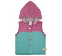 loud + proud Babys & Kinder Weste aus Baumwoll-Fleece, GOTS-zertifiziert Oregano(Grün) 122/128