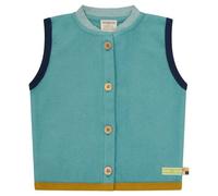 loud + proud Babys & Kinder Weste aus Baumwoll-Fleece, GOTS-zertifiziert Oregano(Grün) 122/128