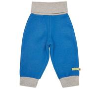 loud + proud Babys & Kinder Wollfleece-Hose, GOTS-zertifiziert Azur(Blau) 110/116